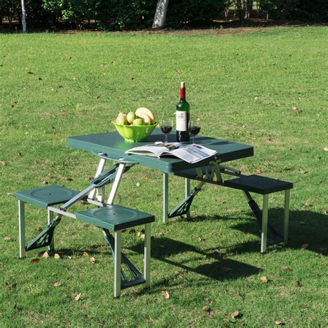 compact folding picnic table